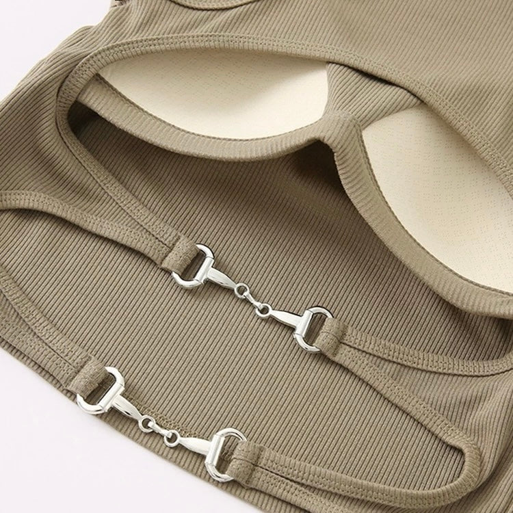 Seoul Hook Back Built-in Bra Top